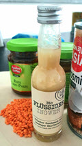 Zenzero liquido per zuppa di lenticchie rosse